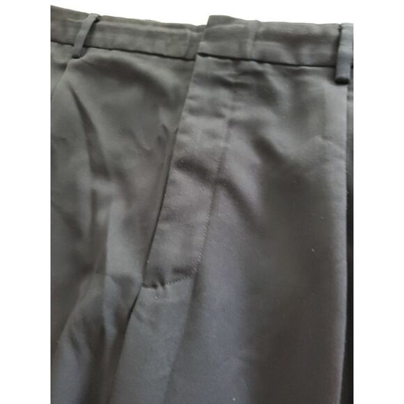 Murano Mens Dress Pants Navy Size 38/30 Polyester Blend Pleated Stretch Pockets - Picture 8 of 12